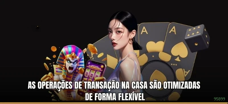 Imagem promocional do cassino online da 95899 mostrando jogos ao vivo